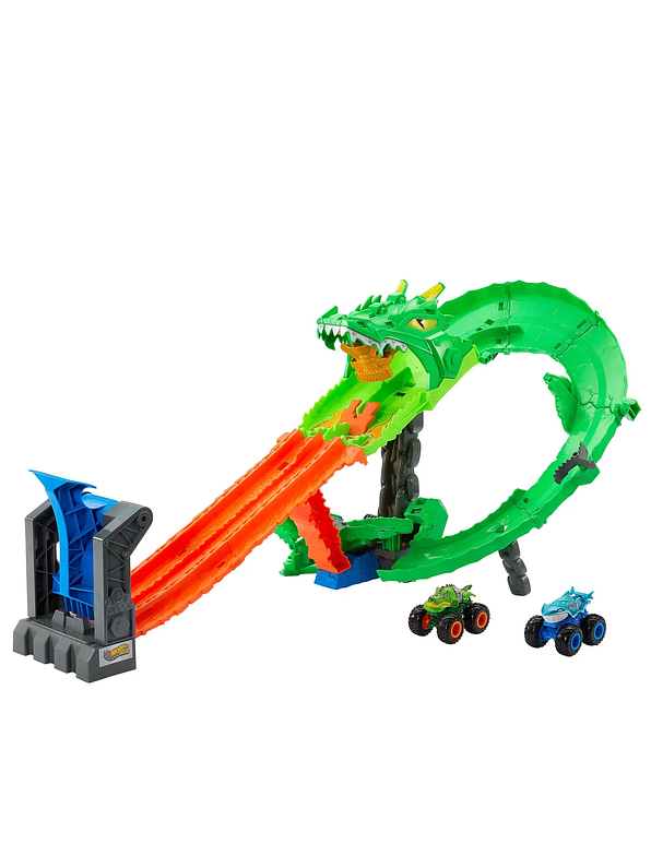 Hot Wheels Destrucción Del Dragon  2