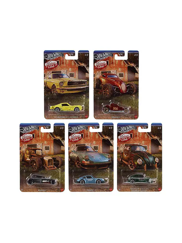 Autos Básicos Hot Wheels Vintage Surtido 1