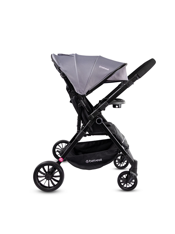 Coche Bebesit Reversible City Dark Gray 4