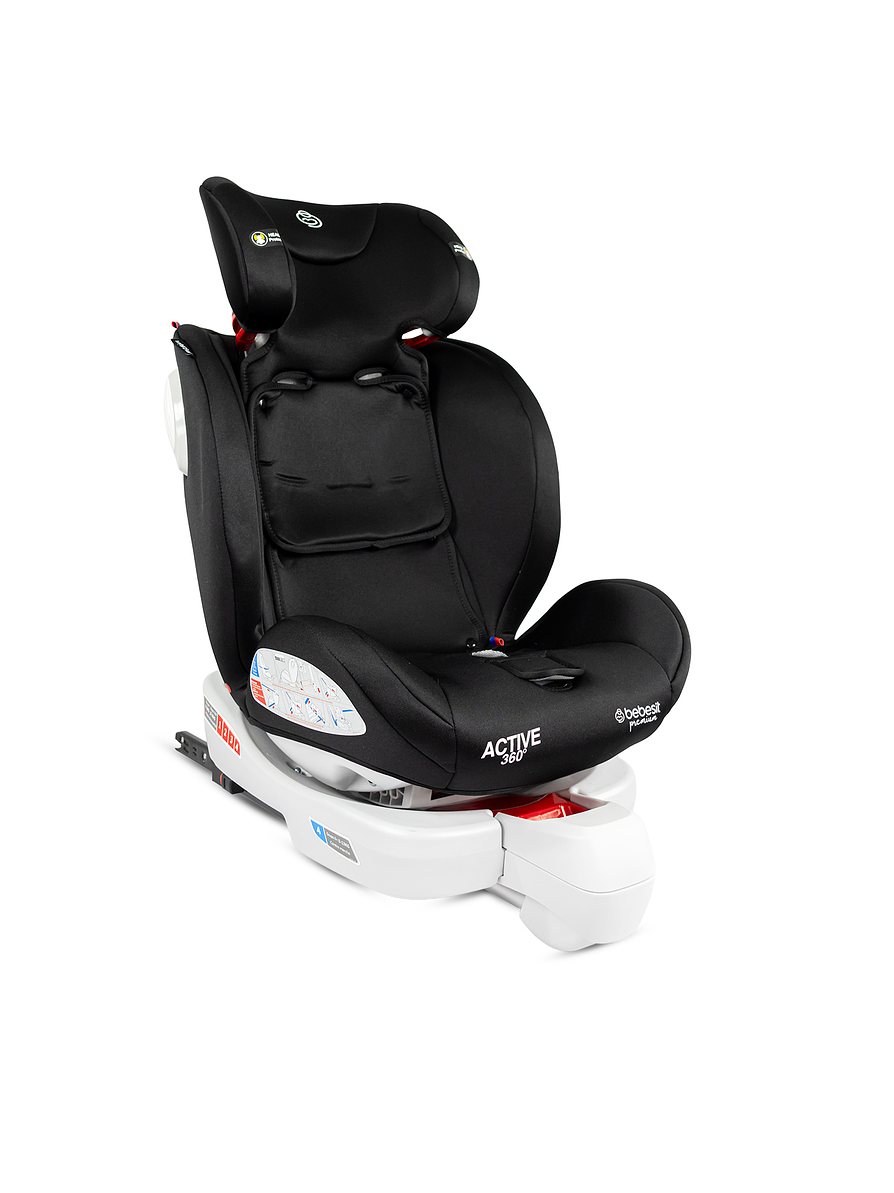 Silla de Auto Bebesit Active 360 Isofix Black Premium 1