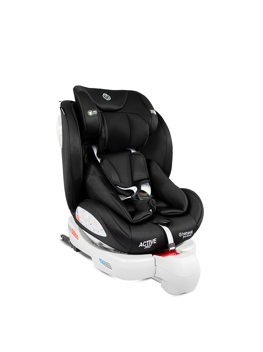 Silla de Auto Bebesit Active 360 Isofix Black Premium 3