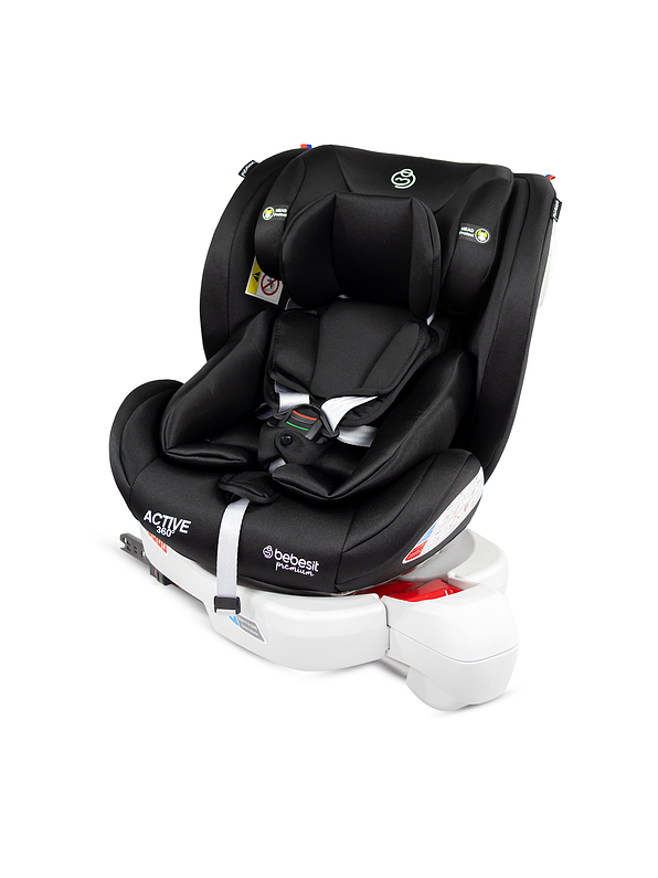 Silla de Auto Bebesit Active 360 Isofix Black Premium 6