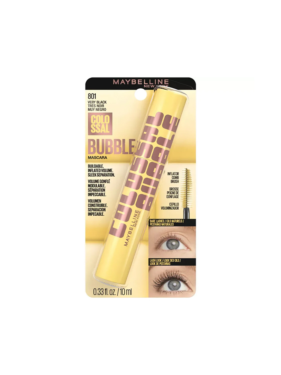 Pestañina Maybelline Colossal Bubble 2