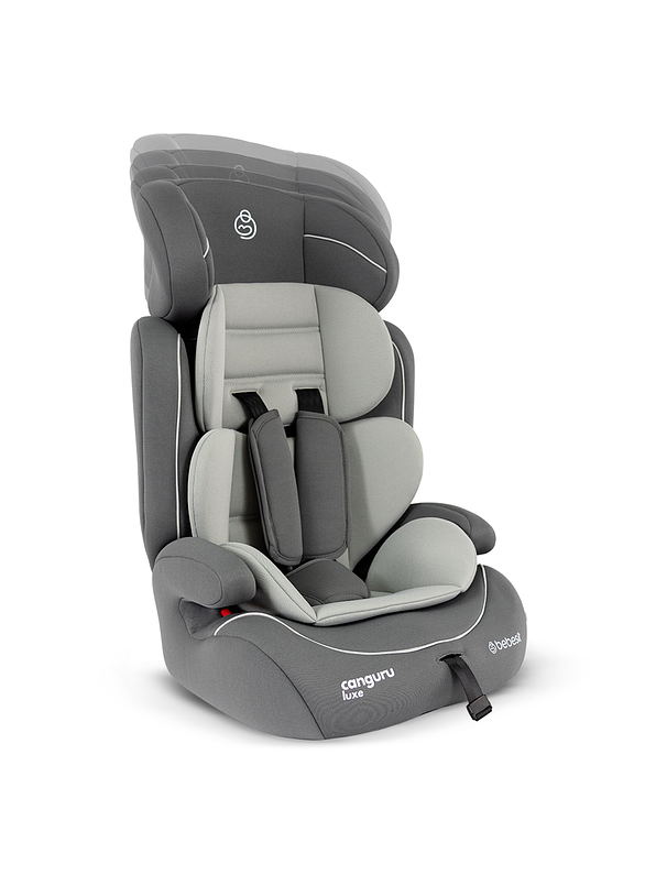 Silla Bebesit Canguru Luxe Gray 2