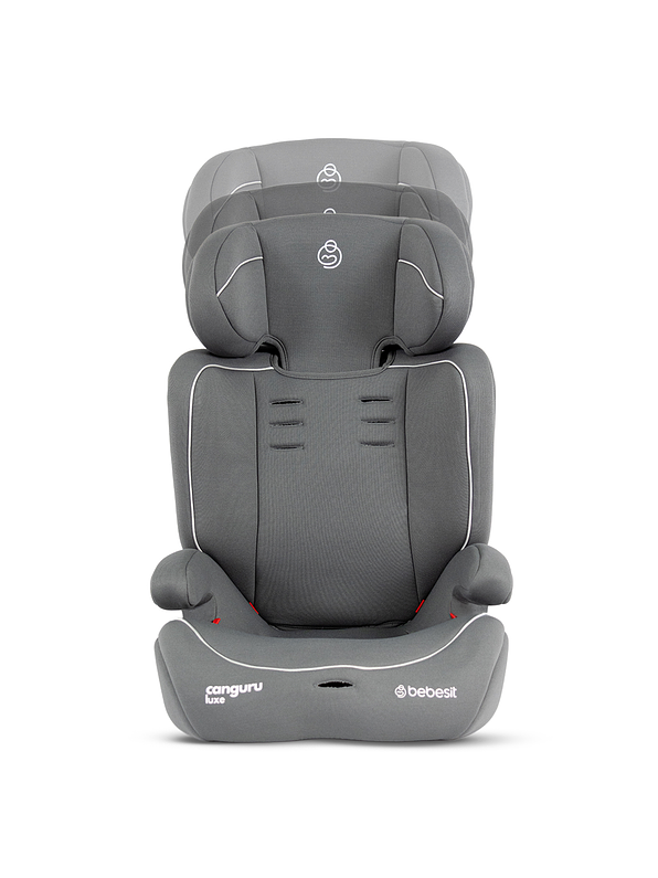 Silla Bebesit Canguru Luxe Gray 4