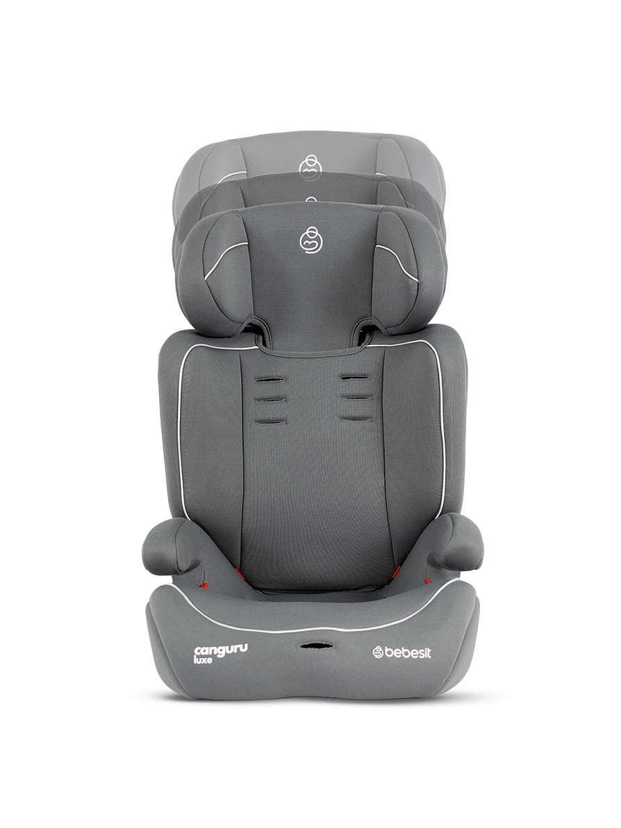 Silla Bebesit Canguru Luxe Gray 4