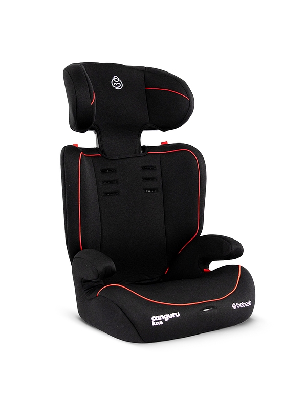 Silla Bebesit Canguru Luxe Dark Black 3