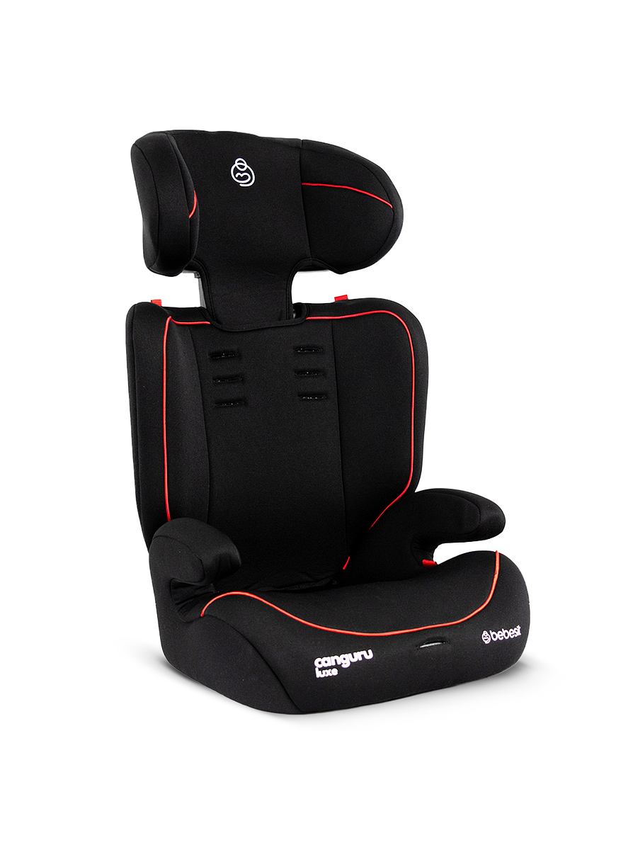Silla Bebesit Canguru Luxe Dark Black 3