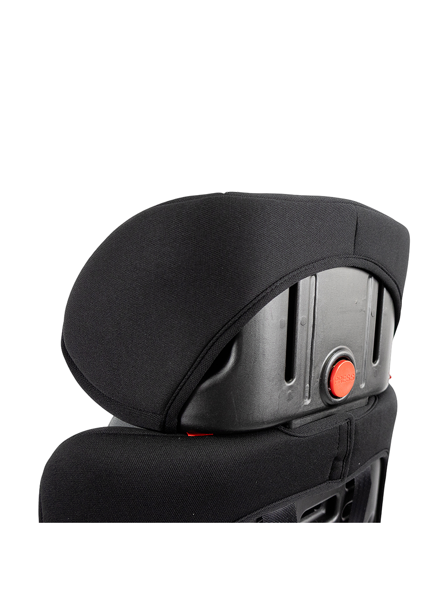 Silla Bebesit Canguru Luxe Dark Black 6