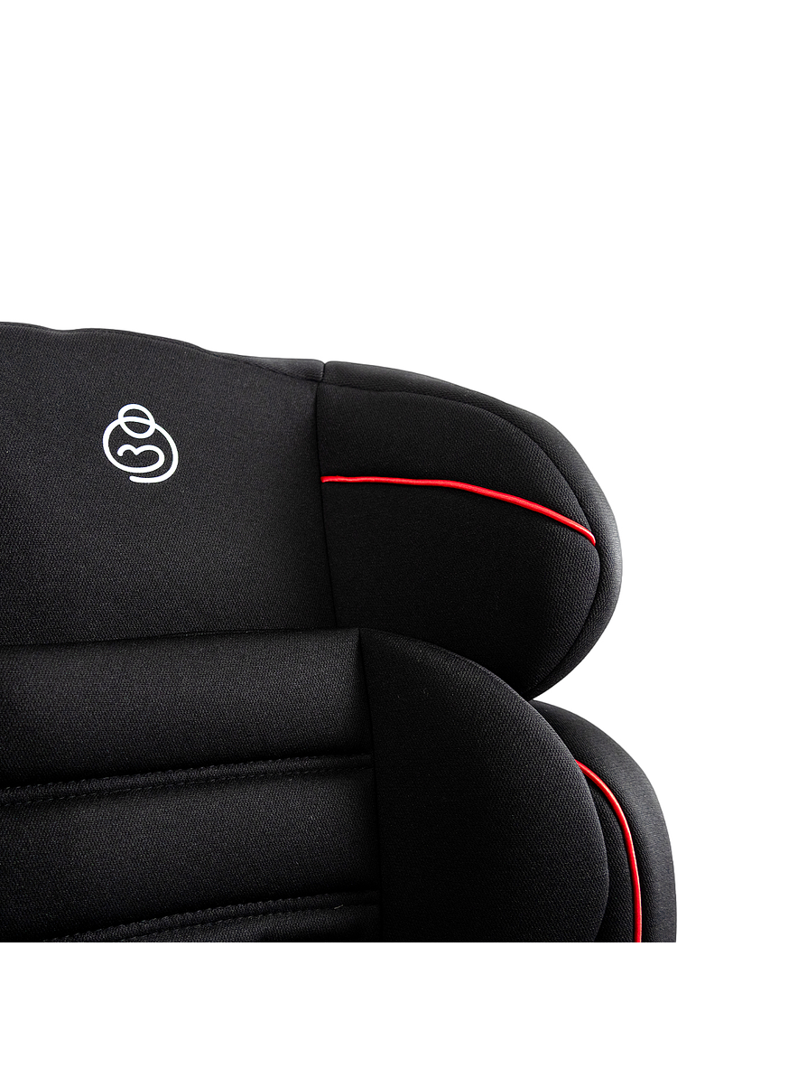Silla Bebesit Canguru Luxe Dark Black 7