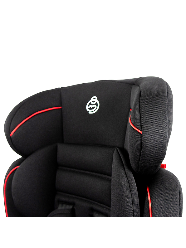 Silla Bebesit Canguru Luxe Dark Black 5