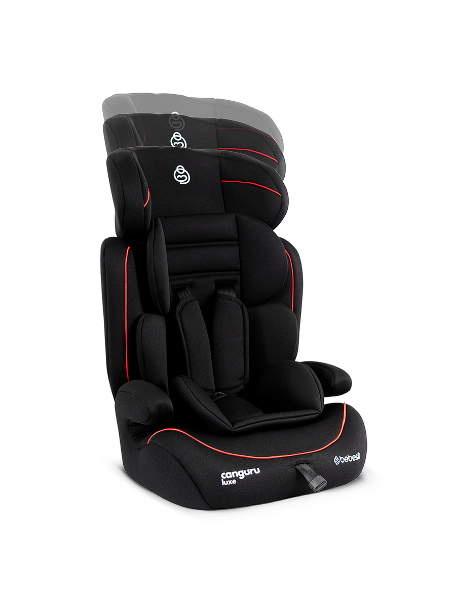 Silla Bebesit Canguru Luxe Dark Black 2