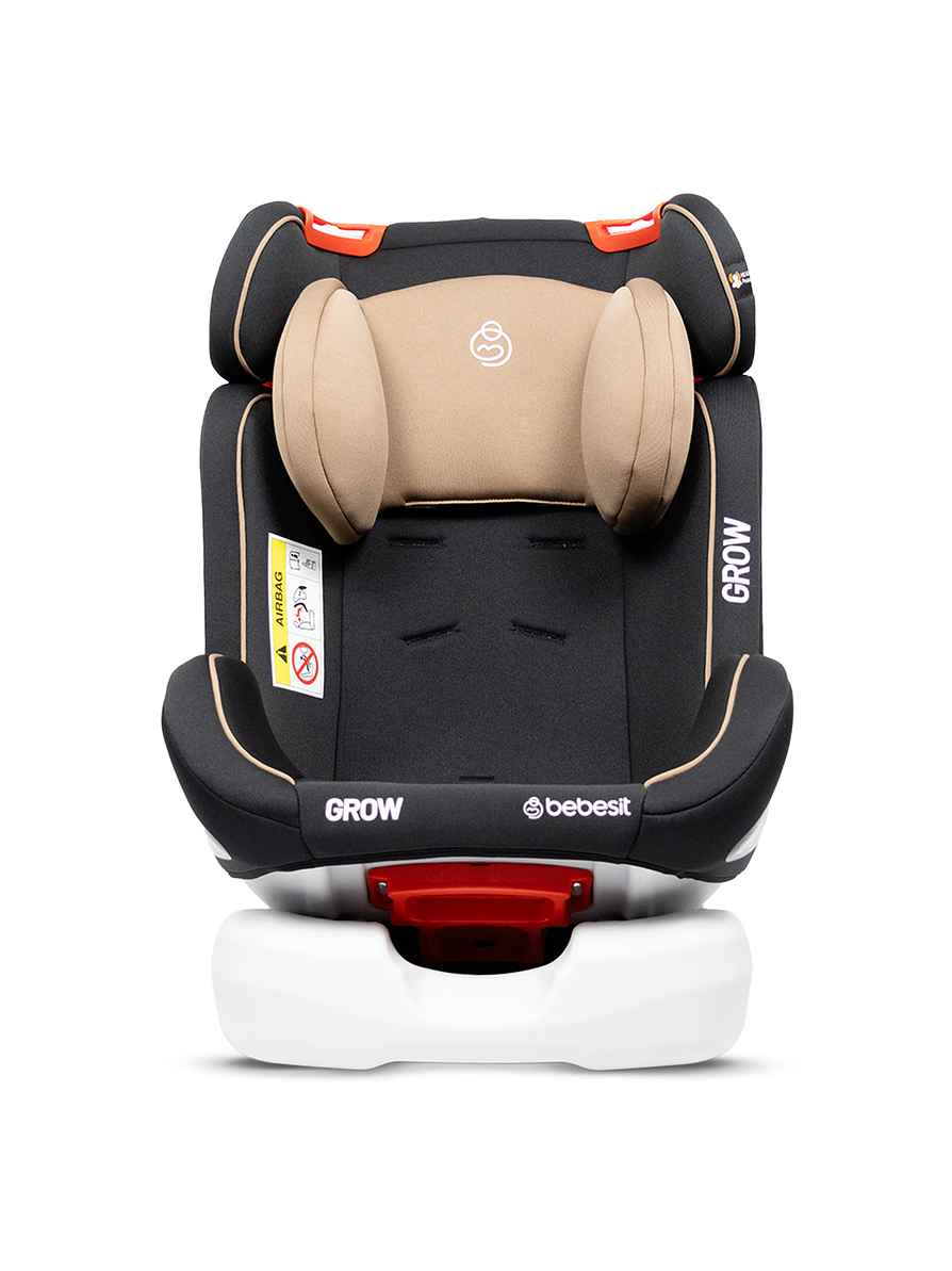 Silla Auto Bebesit Grow Isofix Beige 1