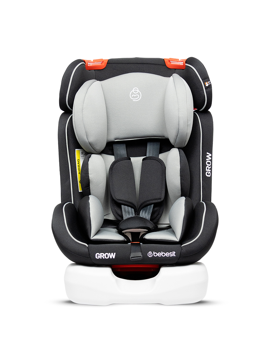 Silla Auto Bebesit Grow Isofix Gray 1