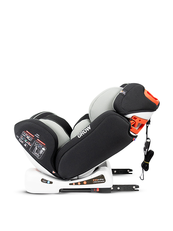 Silla Auto Bebesit Grow Isofix Gray 4