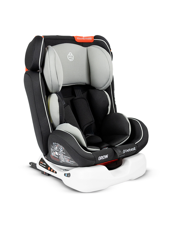 Silla Auto Bebesit Grow Isofix Gray 2