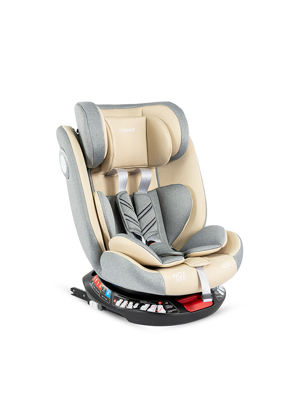 Silla De Auto Bebesit Nox 360 Isofix Beige 3