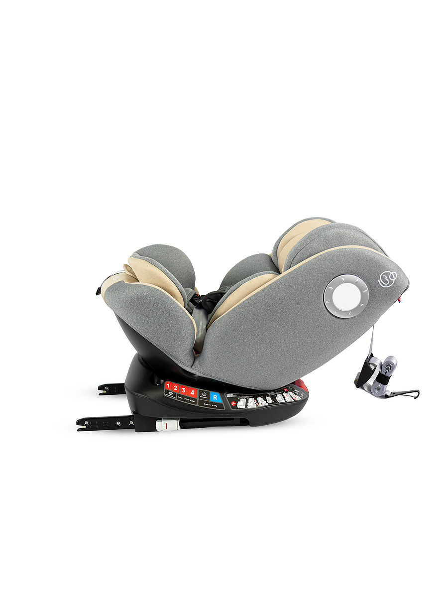 Silla De Auto Bebesit Nox 360 Isofix Beige 5