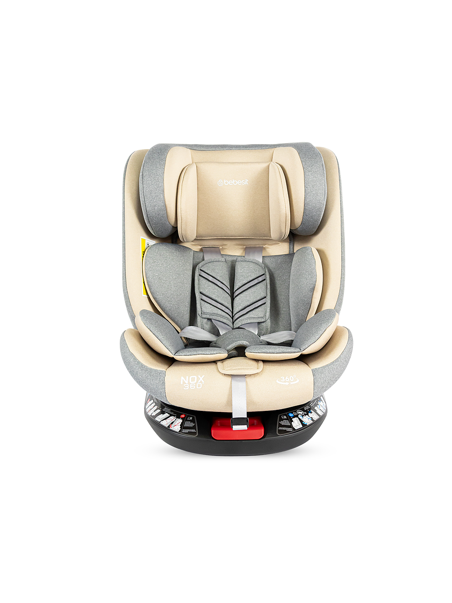 Silla De Auto Bebesit Nox 360 Isofix Beige 6