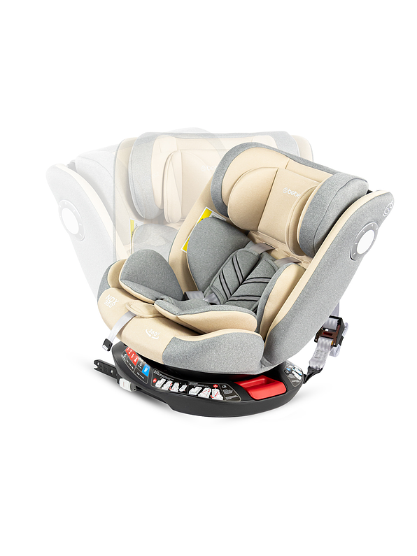 Silla De Auto Bebesit Nox 360 Isofix Beige 7