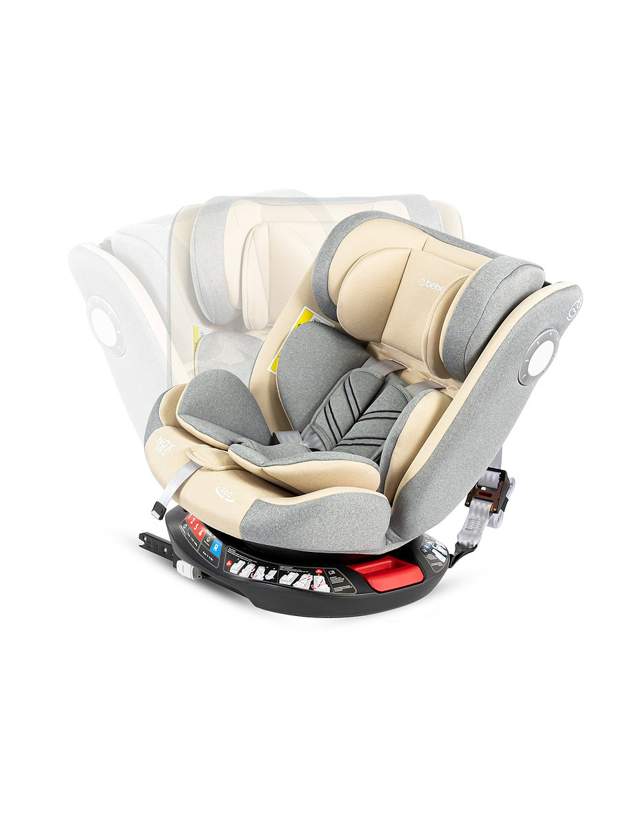 Silla De Auto Bebesit Nox 360 Isofix Beige 7