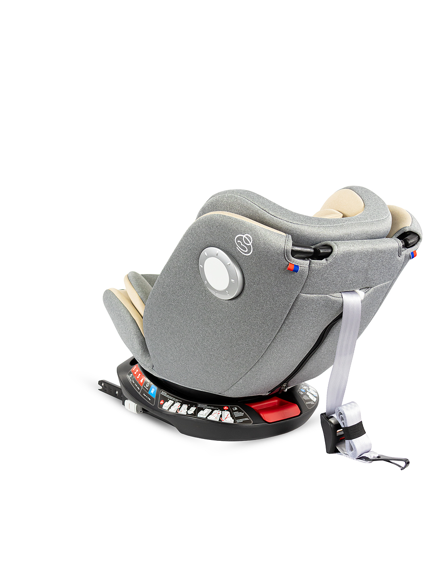 Silla De Auto Bebesit Nox 360 Isofix Beige 8