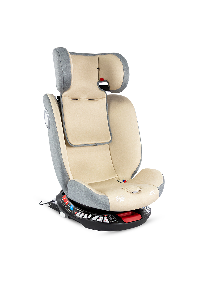 Silla De Auto Bebesit Nox 360 Isofix Beige 9