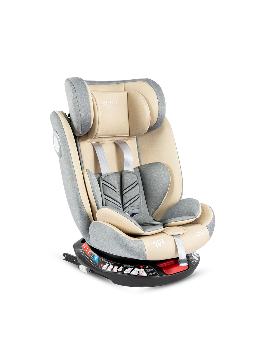 Silla De Auto Bebesit Nox 360 Isofix Beige 10