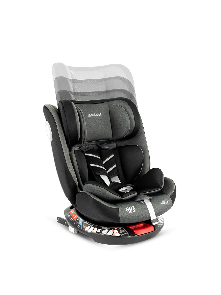 Silla De Auto Bebesit Nox 360 Isofix Black 5