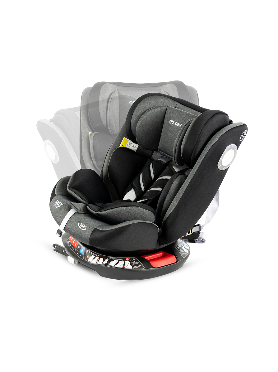 Silla De Auto Bebesit Nox 360 Isofix Black 8