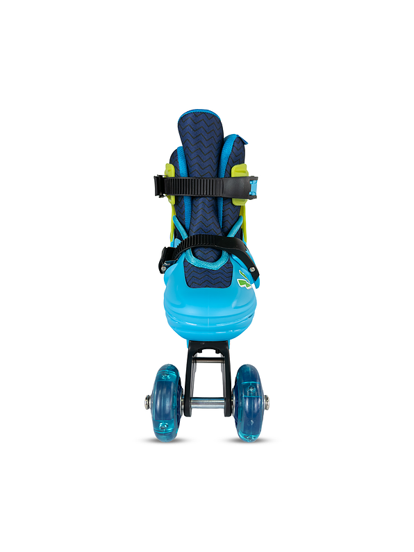 Patín Infantil Convertible First Qmax Blue  6