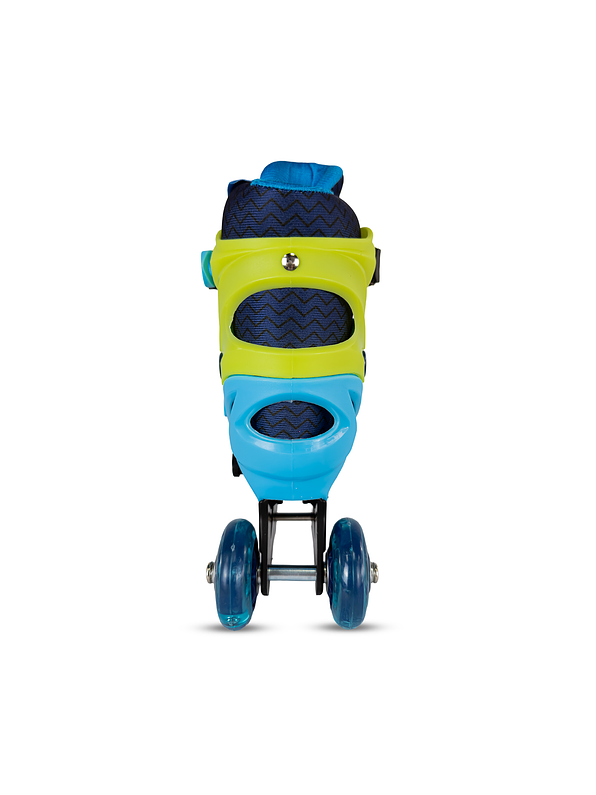 Patín Infantil Convertible First Qmax Blue  10