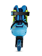 Patín Infantil Convertible First Qmax Blue  - Miniatura 12