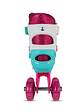 Patín Infantil Convertible First Qmax Pink - Miniatura 10