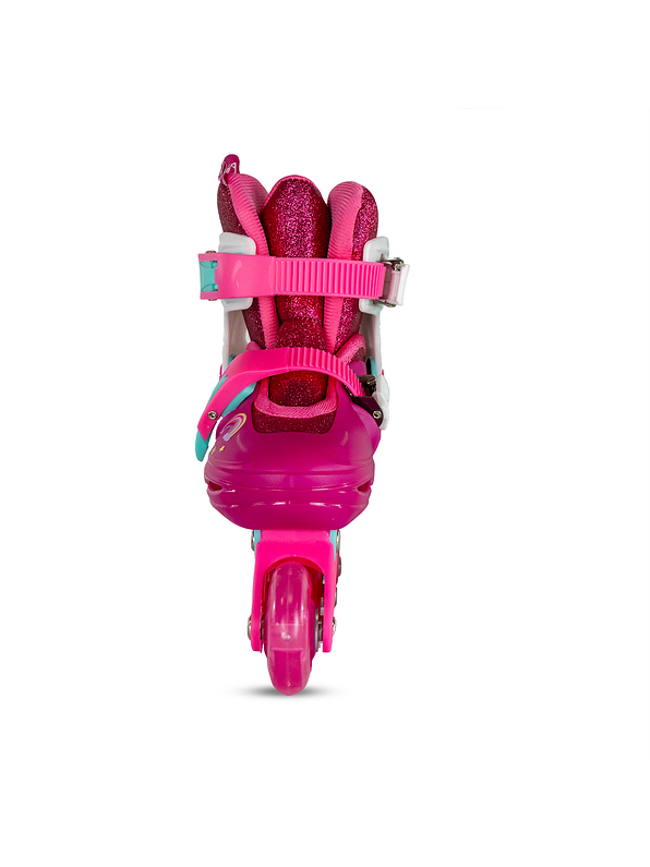 Patín Infantil Convertible First Qmax Pink 5