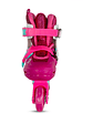 Patín Infantil Convertible First Qmax Pink - Miniatura 5