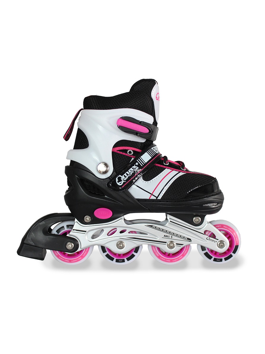 Set de Patinaje Pink Epic Qmax 3