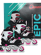 Patines Ajustables Epic Qmax Pink - Miniatura 1