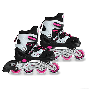 Patines Ajustables Epic Qmax Pink