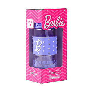 Termo Barbie Surf And Sun Plástico 800 Ml