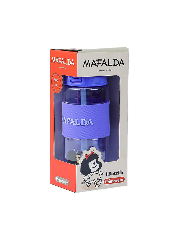 Termo Mafalda Purpura Plástico 800 ml 2