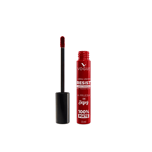 Labial Líquido Vogue Poderosa Resist Larga Duracion