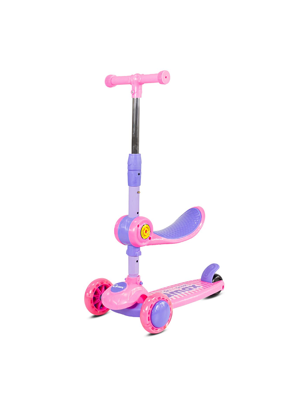 Tri Scooter 2 en 1 Sit and Scoot Girl Qmax 1