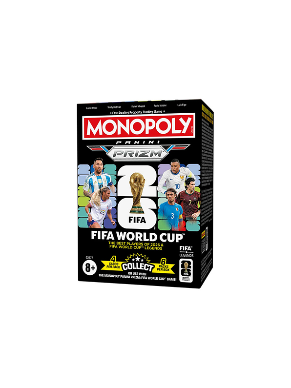 Monopoly Panini Prizm Caja De Cartas Hasbro 3