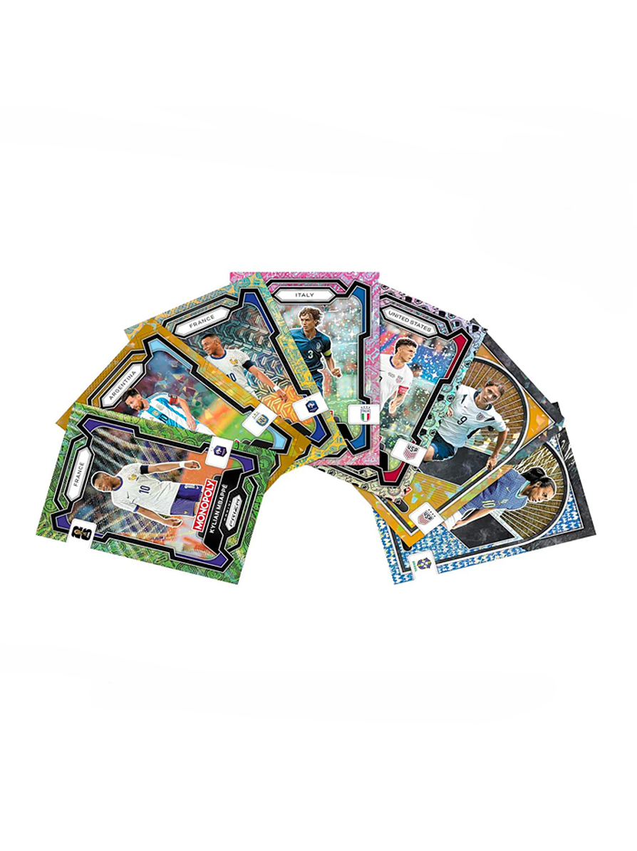 Monopoly Panini Prizm Caja De Cartas Hasbro 2