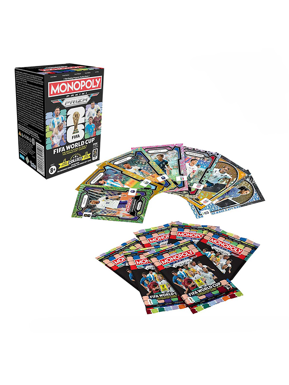 Monopoly Panini Prizm Caja De Cartas Hasbro 1