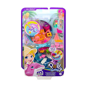 Polly Pocket Cofre Playa Del Delfín 