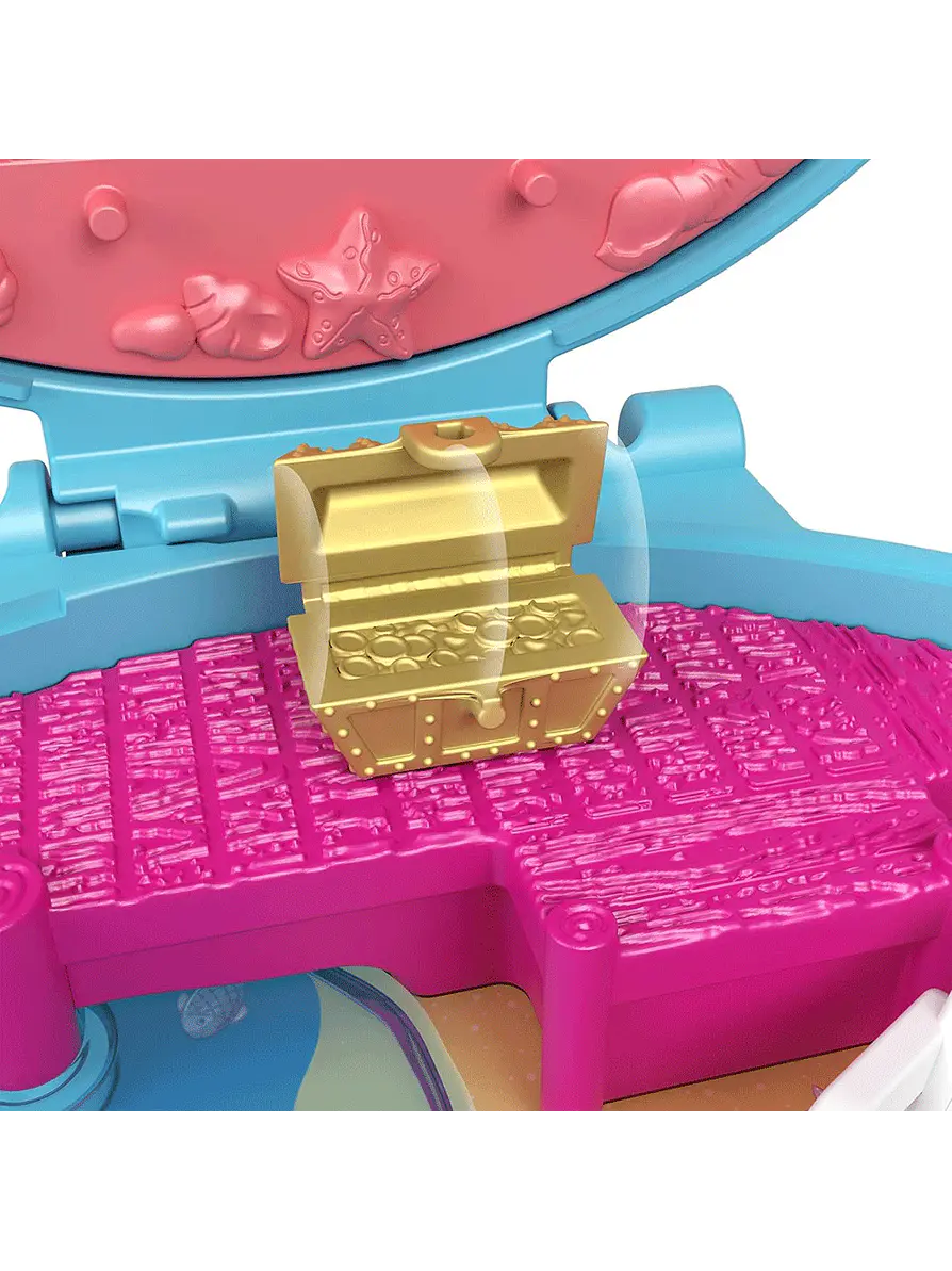 Polly Pocket Cofre Playa Del Delfín  3