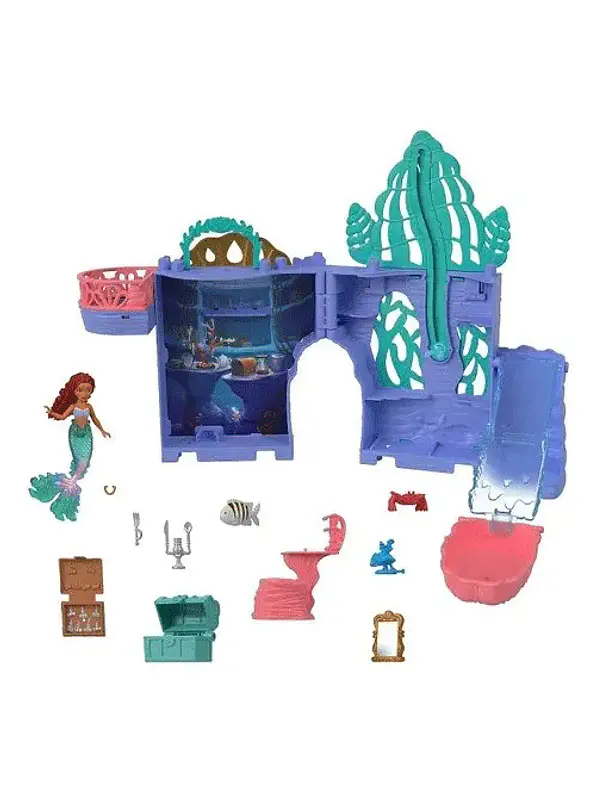 Set De Juego Disney La Sirenita La Cueva De Ariel 4