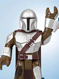 Figura Imaginext Star Wars The Mandalorian XXL - Miniatura 4